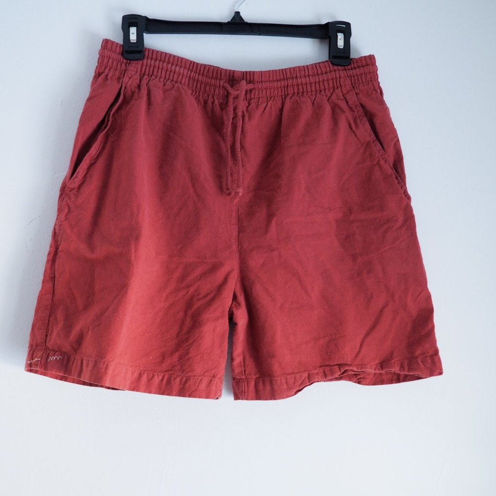 Vintage Cotton burnt red shorts